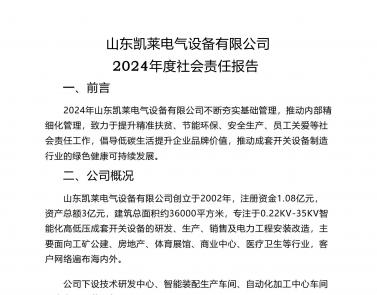 2024社會責(zé)任報告